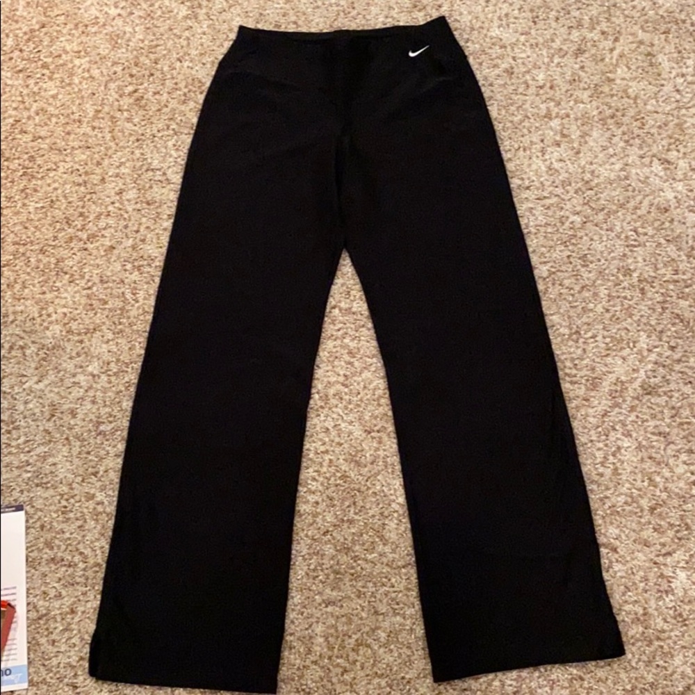 Nike black yoga style pants